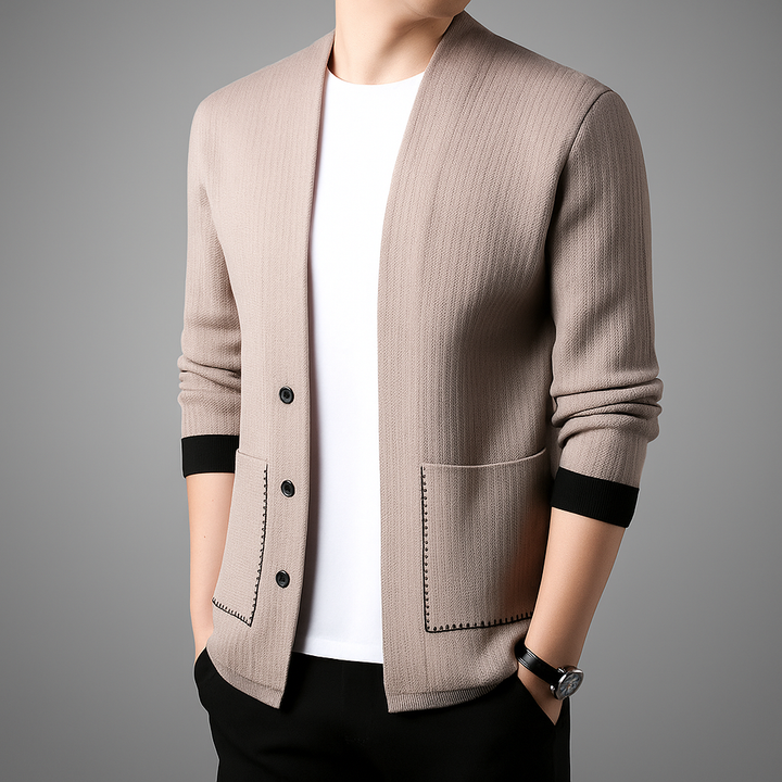 Valen Knit Button Cardigan