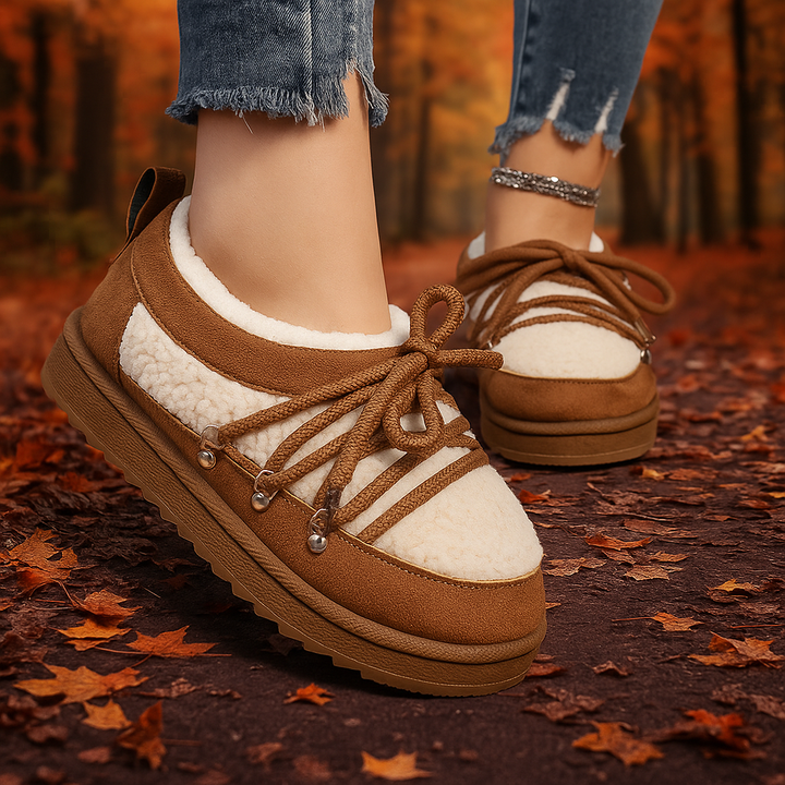 Arlena Sherpa Lace Shoes