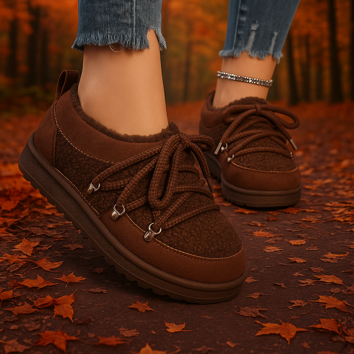 Arlena Sherpa Lace Shoes