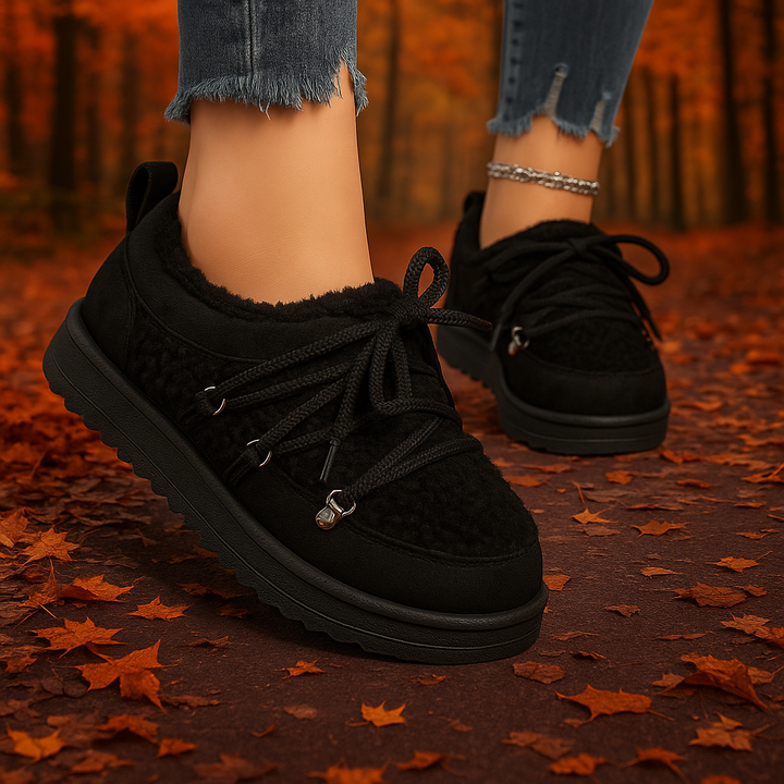 Arlena Sherpa Lace Shoes
