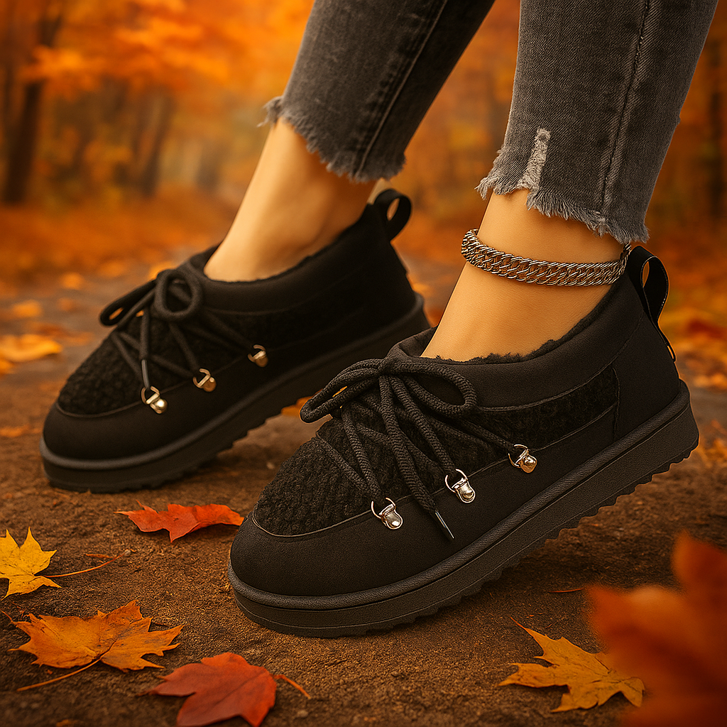 Arlena Sherpa Lace Shoes