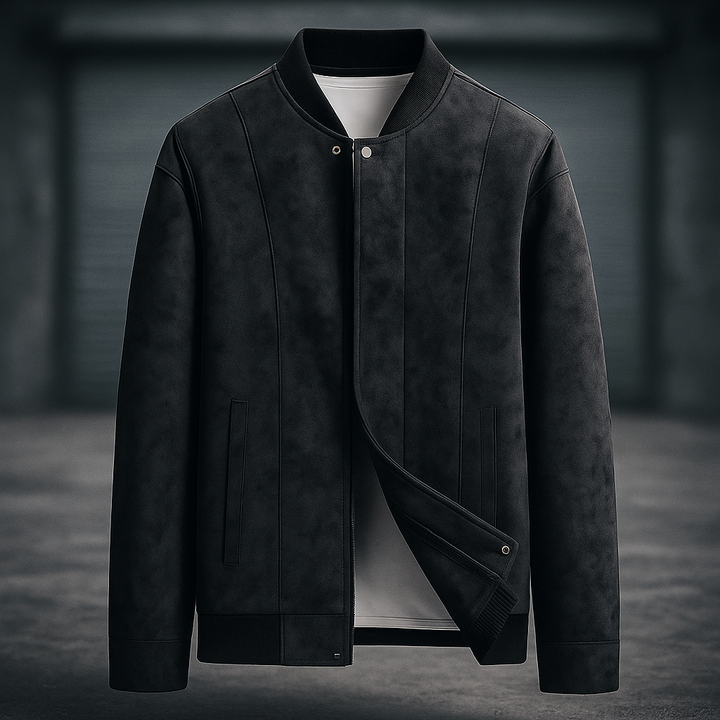 Marston Suede Bomber Jacket