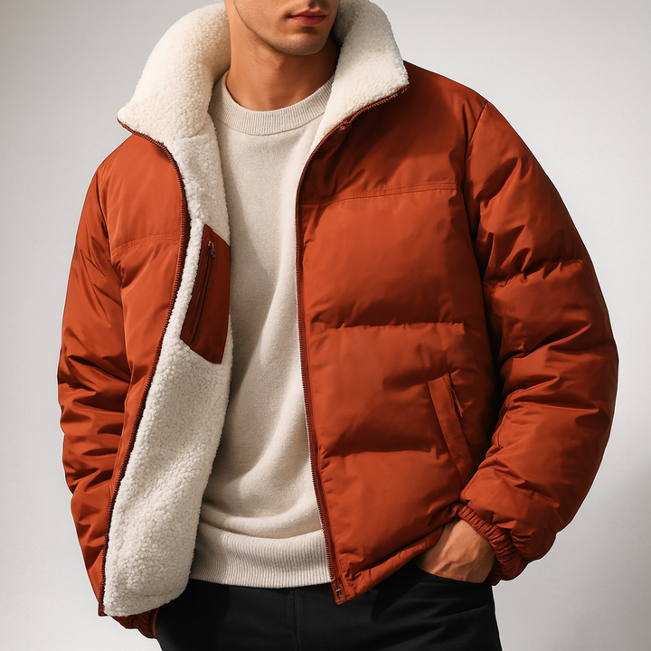 Avery Fleece-Lined Puffer Jacket
