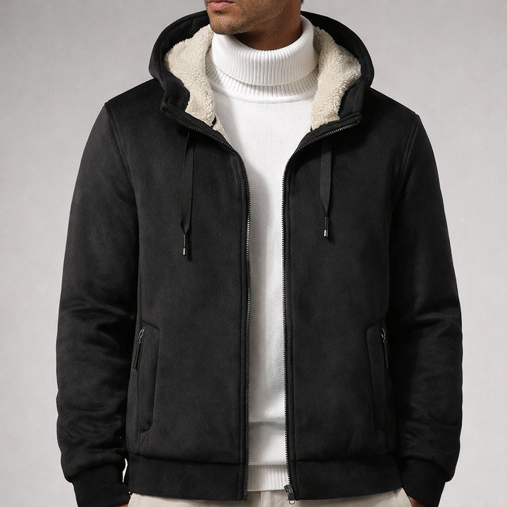 Holland Sherpa-Lined Hooded Jacket