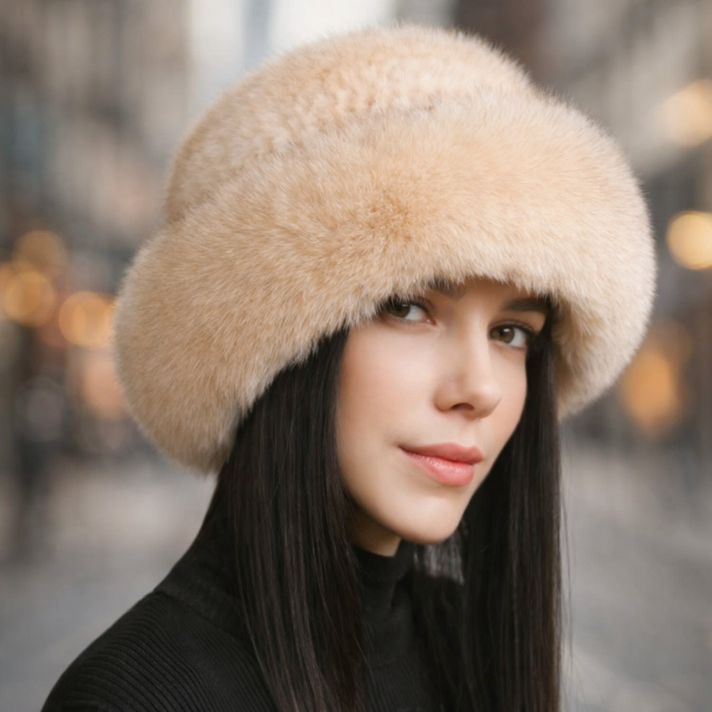 Melanie Mink & Fox Fur Hat