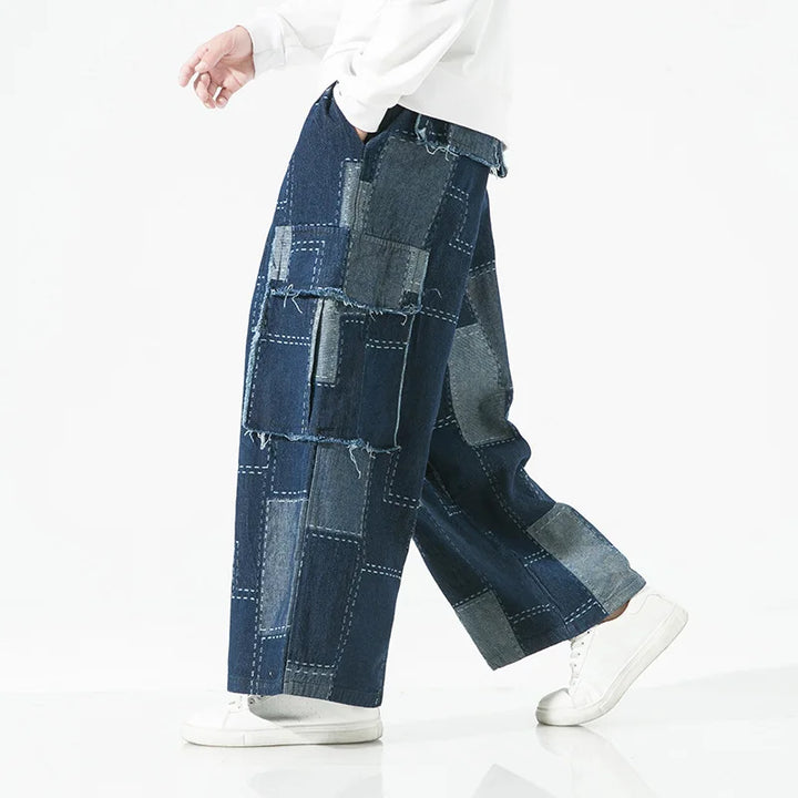 Hollis Patch Cargo Denim
