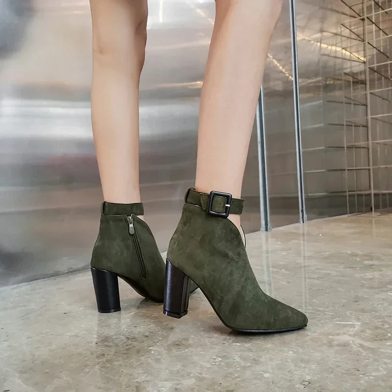 Stella Buckle Boots