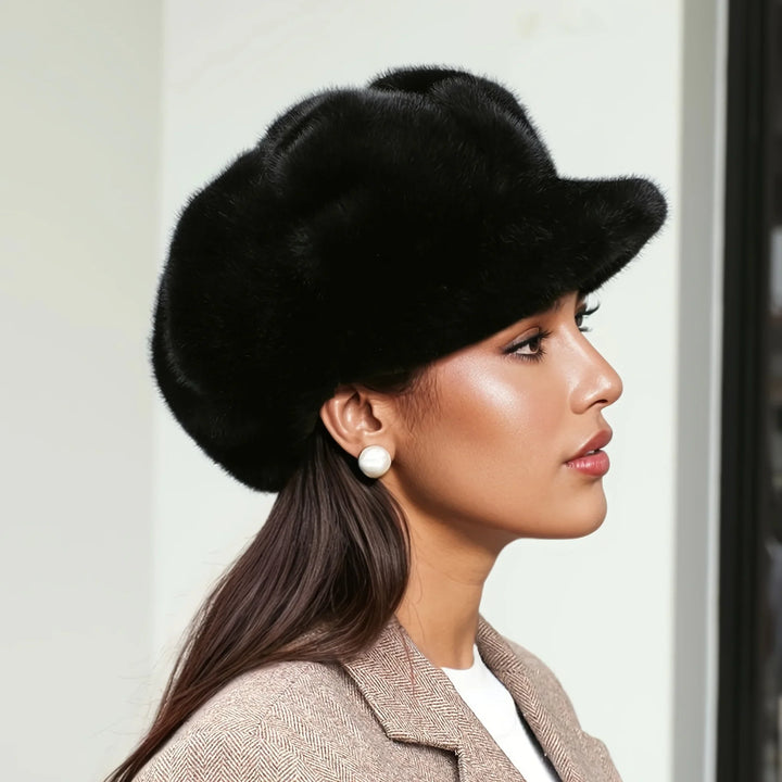 Melena Plush Fur Cap