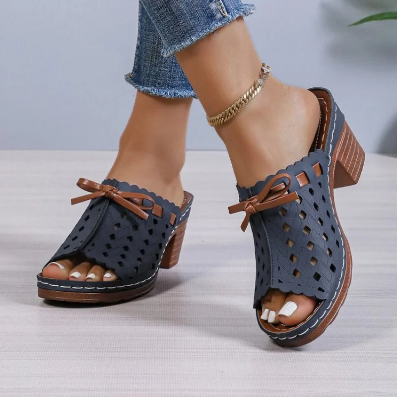 Avrila Cutout Mules