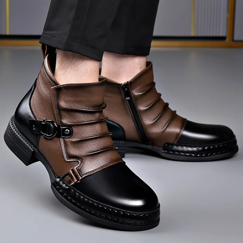 Romeo Buckle Ankle Boots