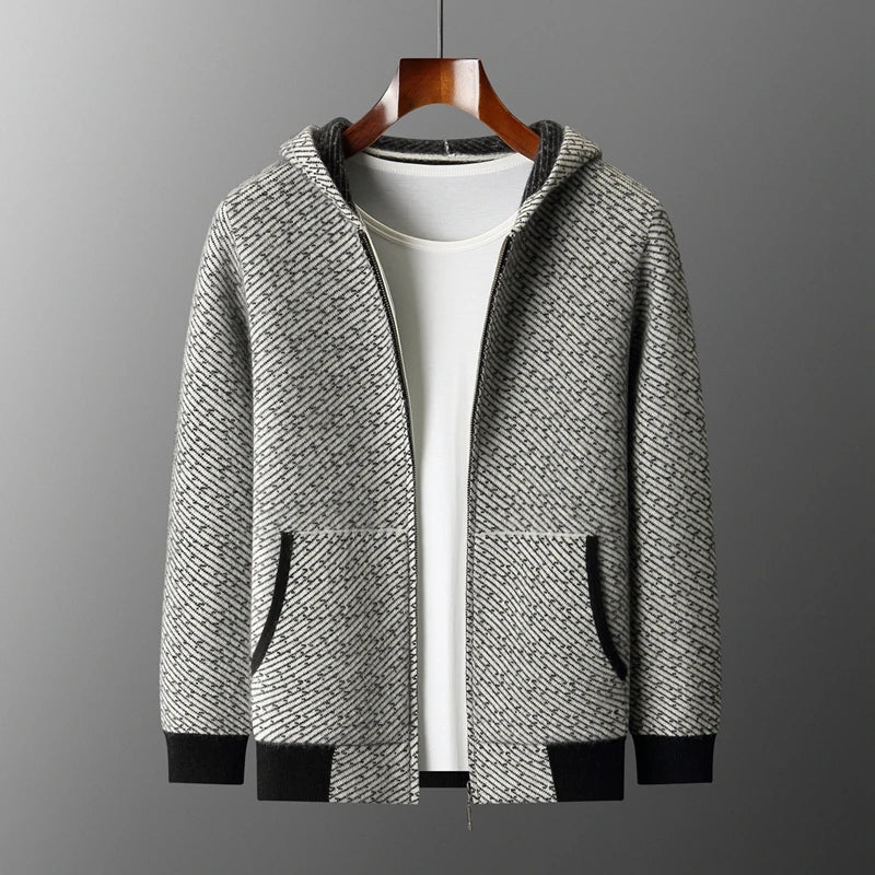 Riven Merino Zip Hoodie