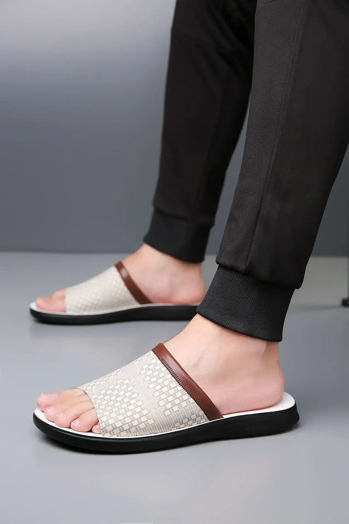 Calvano Woven Slides