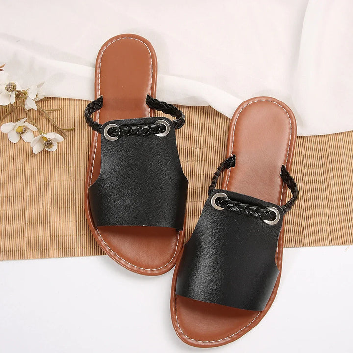Selena Braided Sandals