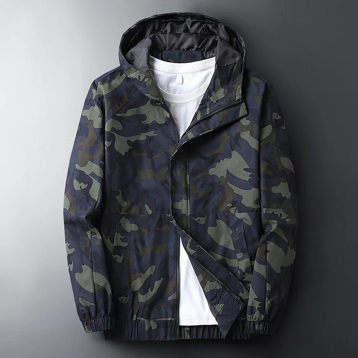 Branton Camo Windbreaker