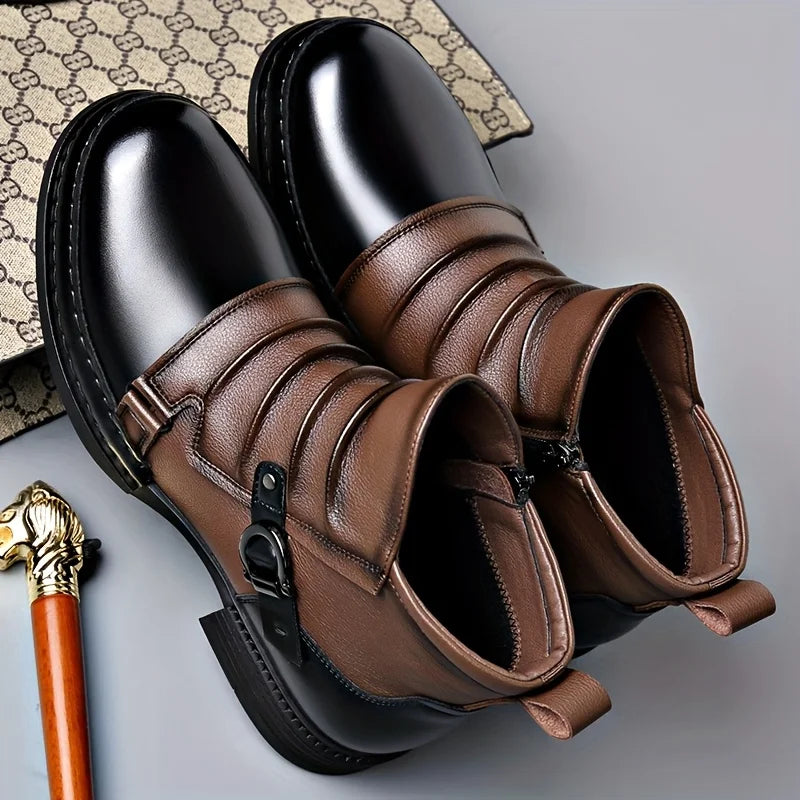 Romeo Buckle Ankle Boots