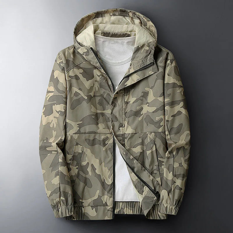 Branton Camo Windbreaker