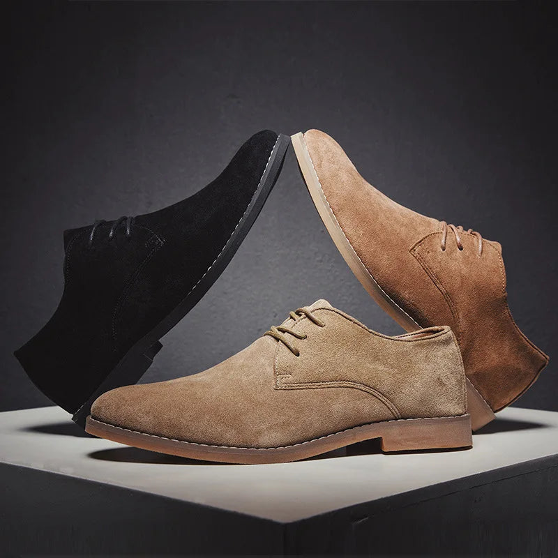 Corvanni Suede Derbies