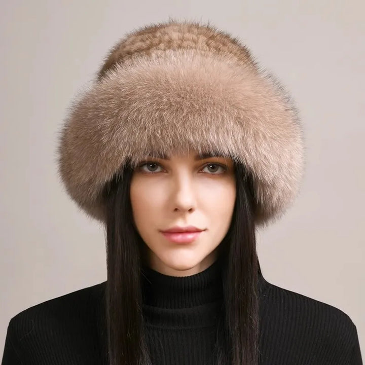 Melanie Mink & Fox Fur Hat