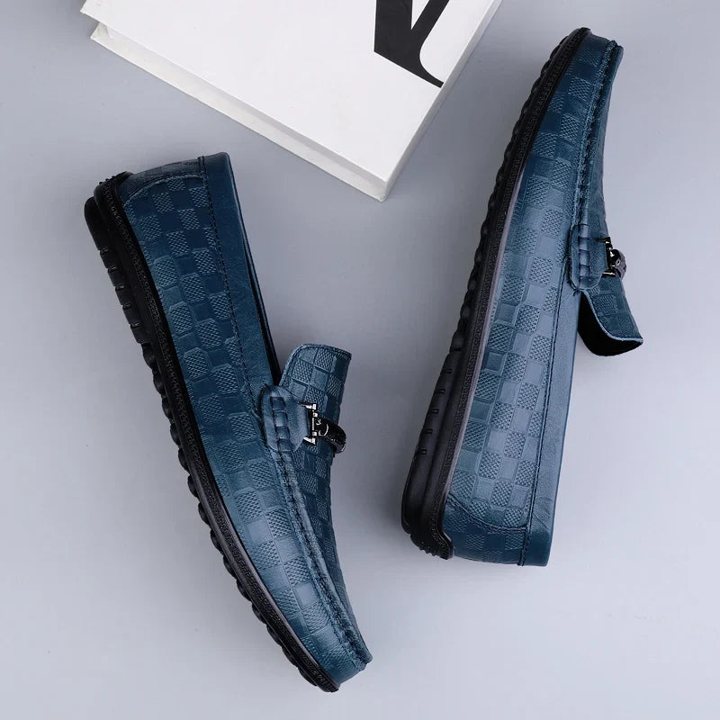 Hawthorne Grid Loafers