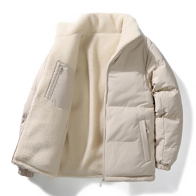 Avery Fleece-Lined Puffer Jacket