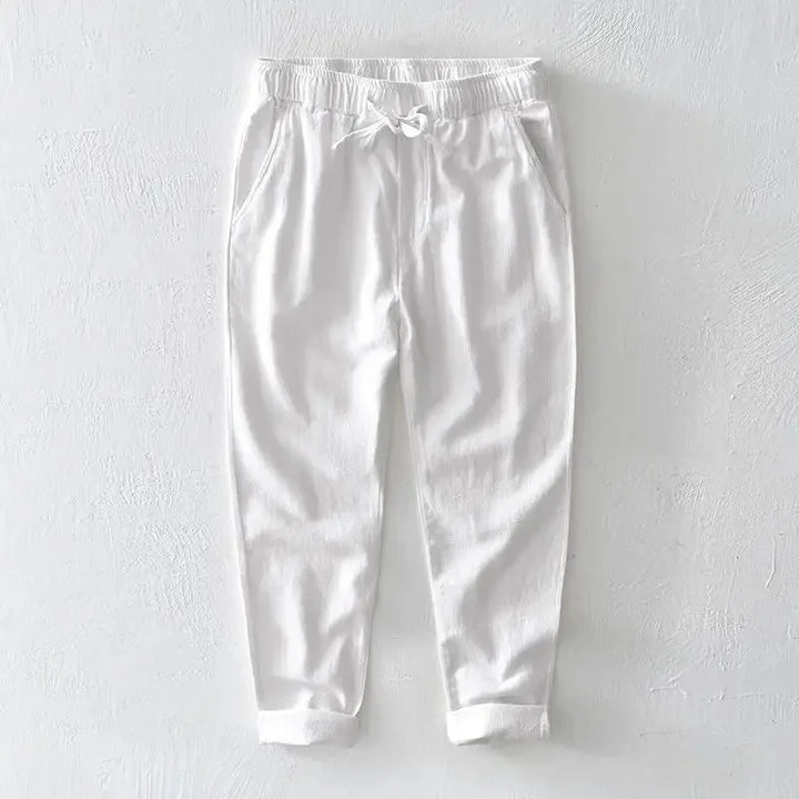 Haven Linen Pull-On Pants
