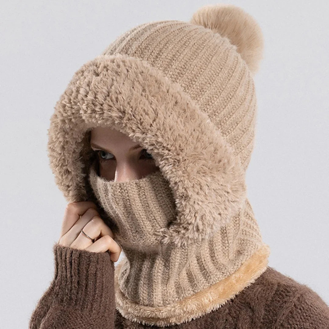 Sillera Sherpa Knit Hood