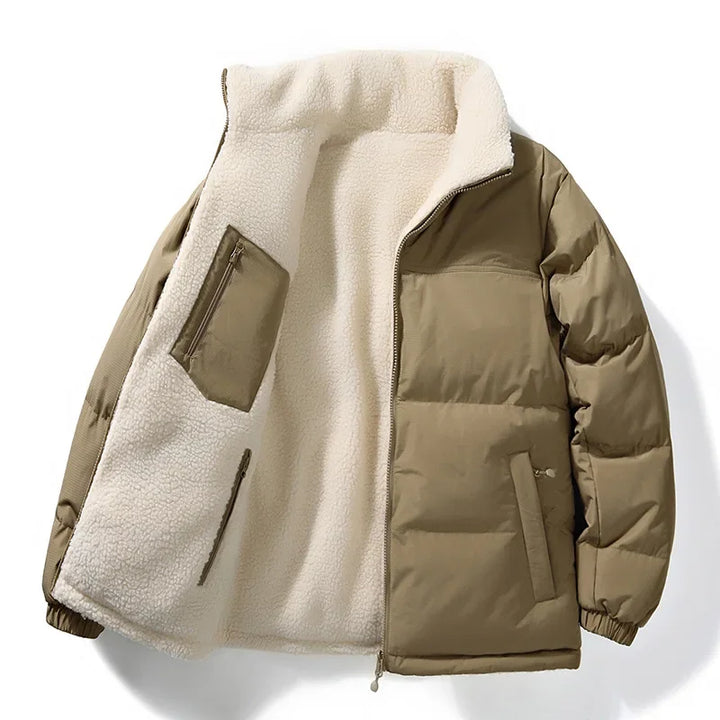 Avery Fleece-Lined Puffer Jacket