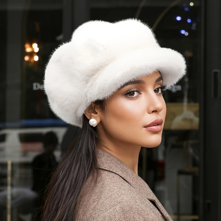 Melena Plush Fur Cap