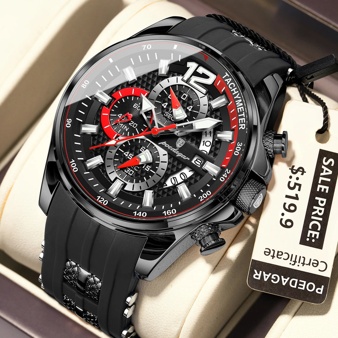 Poedagar Steel Chronograph 2.0