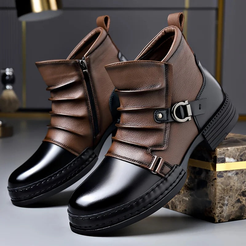 Romeo Buckle Ankle Boots