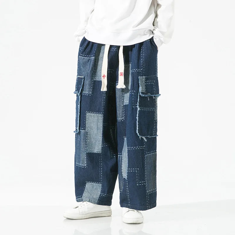 Hollis Patch Cargo Denim