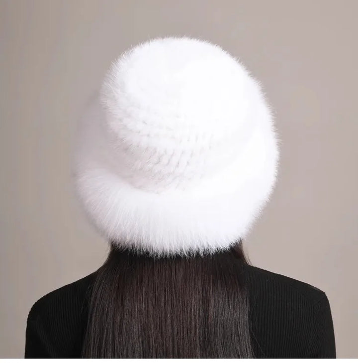 Melanie Mink & Fox Fur Hat
