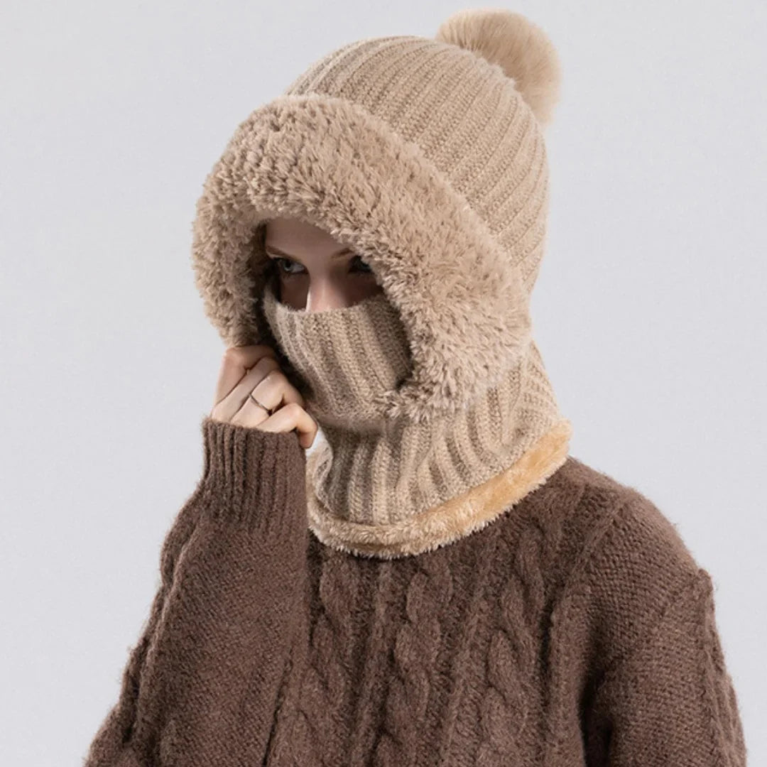 Sillera Sherpa Knit Hood