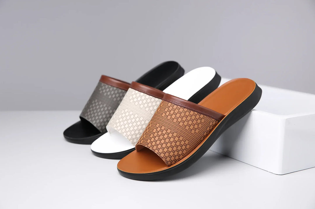 Calvano Woven Slides