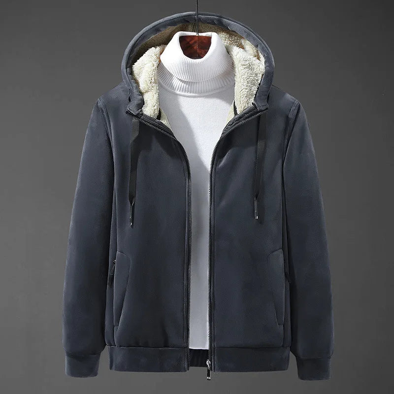 Holland Sherpa-Lined Hooded Jacket
