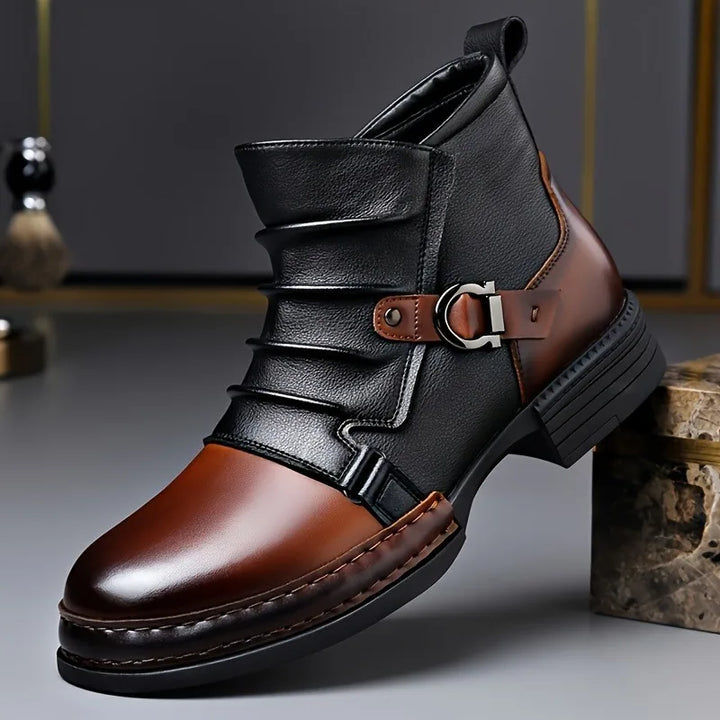 Romeo Buckle Ankle Boots