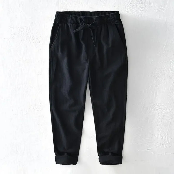 Haven Linen Pull-On Pants