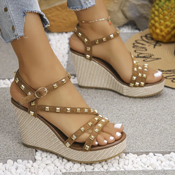 Selara Stud Wedges