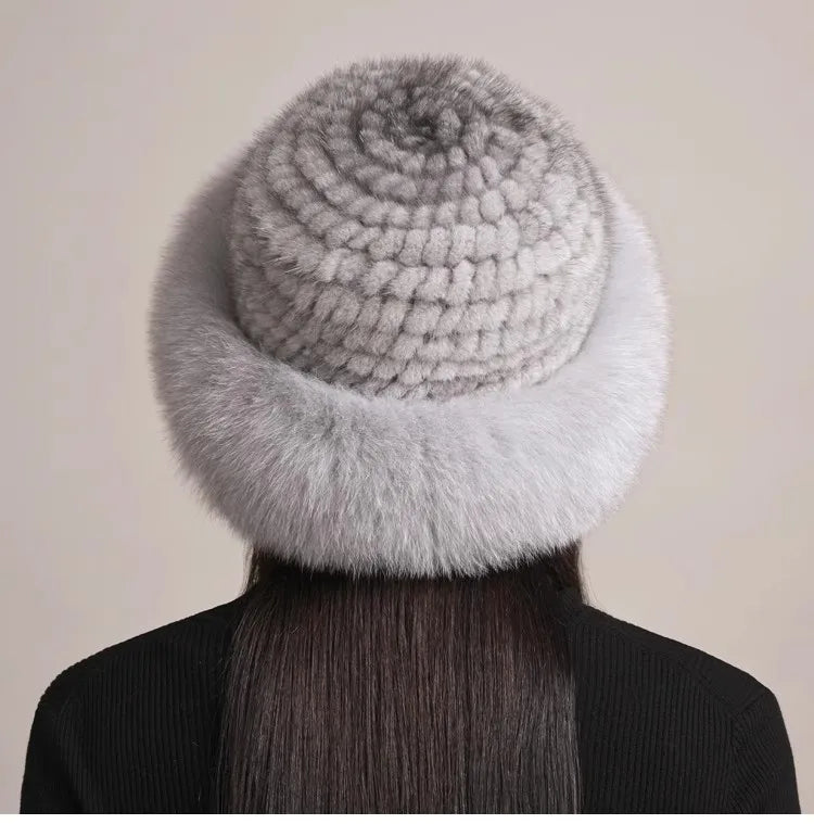Melanie Mink & Fox Fur Hat
