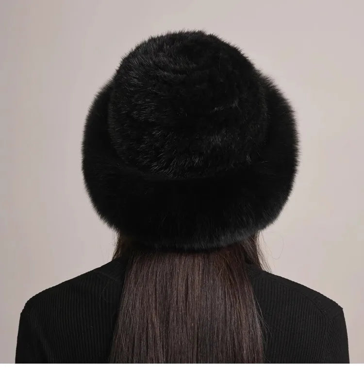 Melanie Mink & Fox Fur Hat