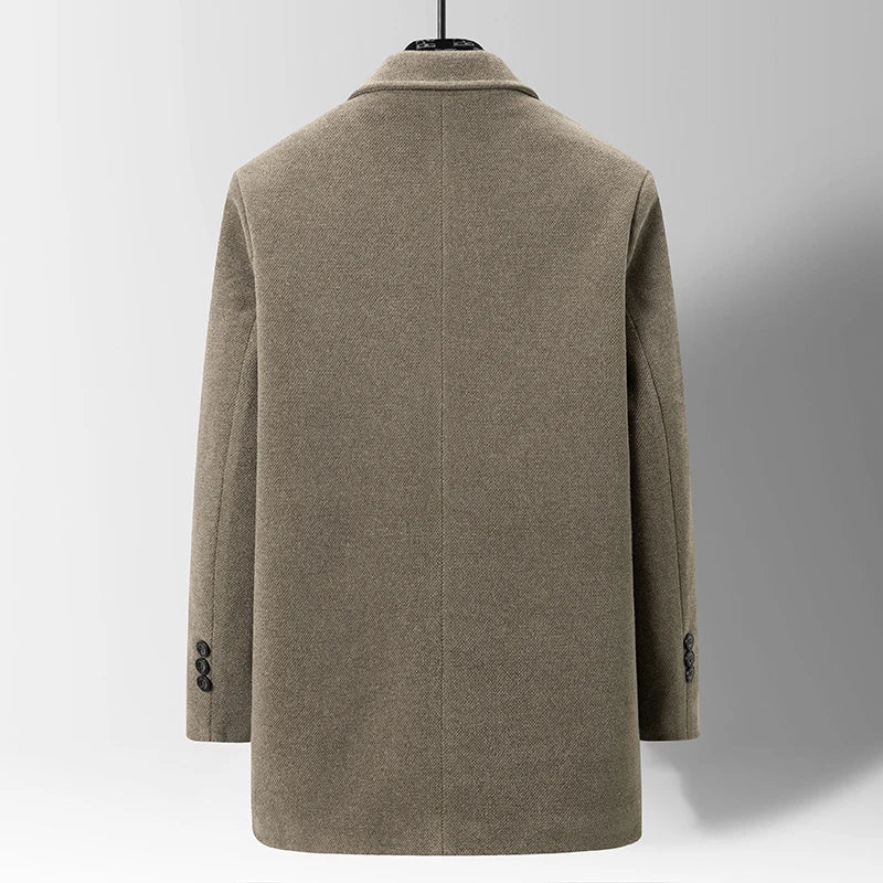 Calderon Tailored Wool Coat
