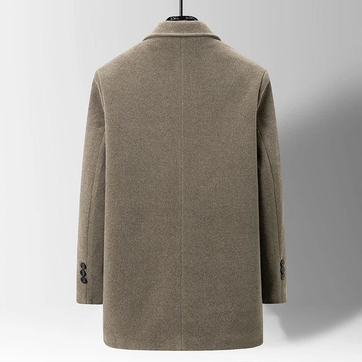 Calderon Tailored Wool Coat