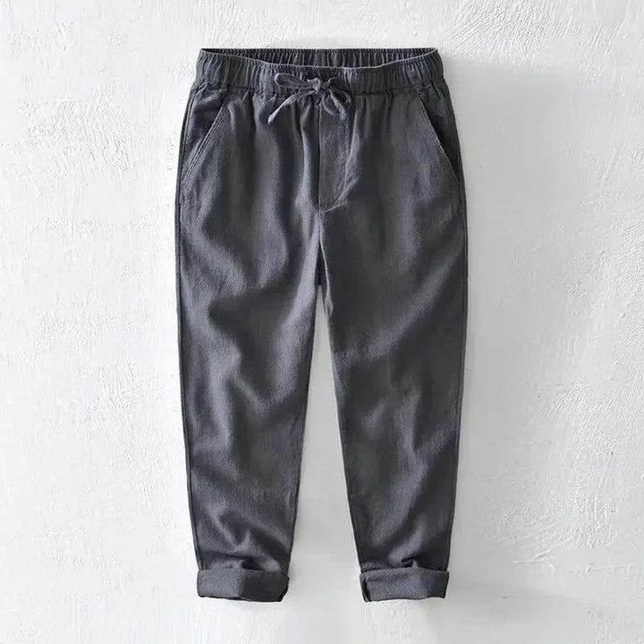 Haven Linen Pull-On Pants