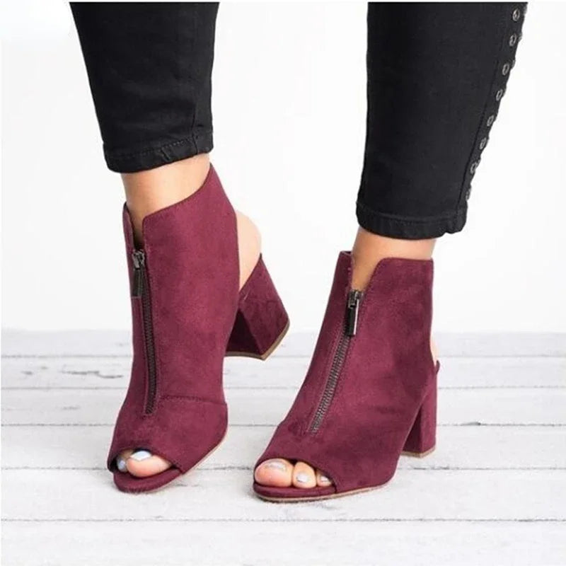 Velmora Zip Heels