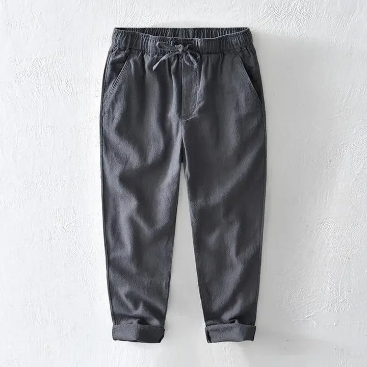 Haven Linen Pull-On Pants