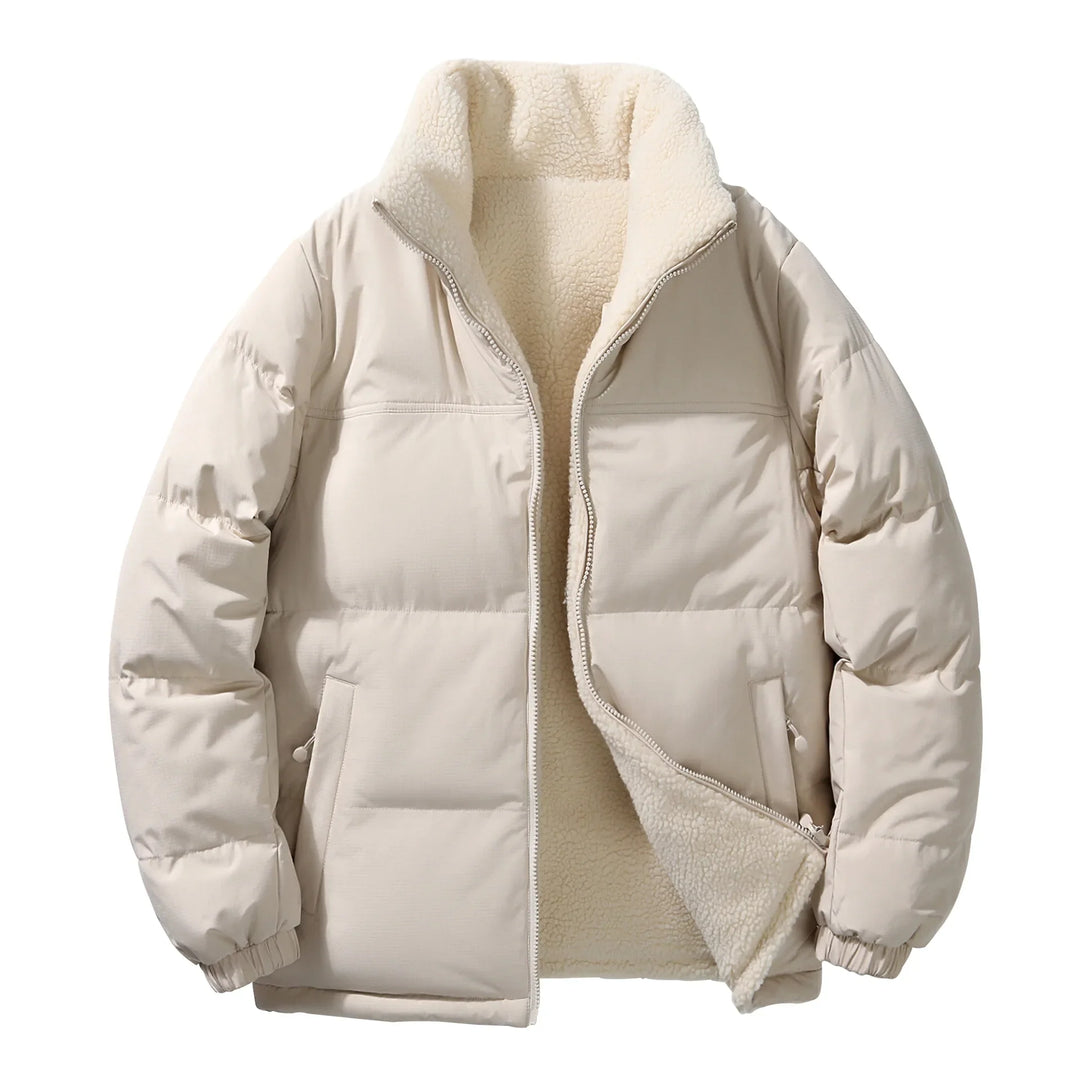 Avery Fleece-Lined Puffer Jacket