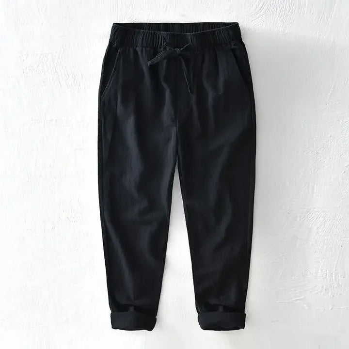 Haven Linen Pull-On Pants