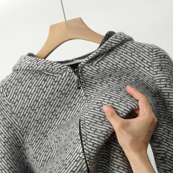 Riven Merino Zip Hoodie