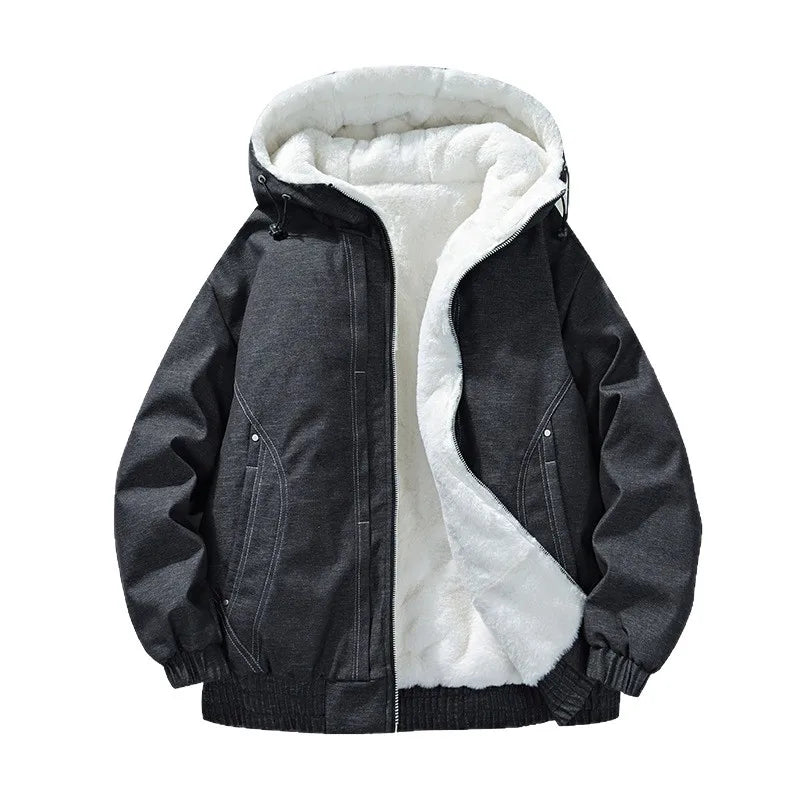 Kevin Fleece-Lined Hooded Jacket
