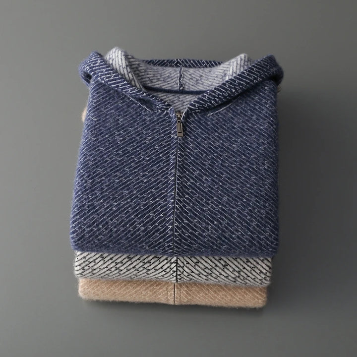 Riven Merino Zip Hoodie